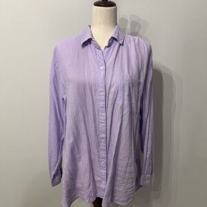 Old Navy Lavender Button Down Shirt